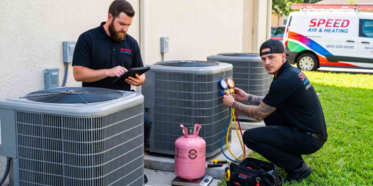 New commercial HVAC replacement in St. Petersburg FL building
