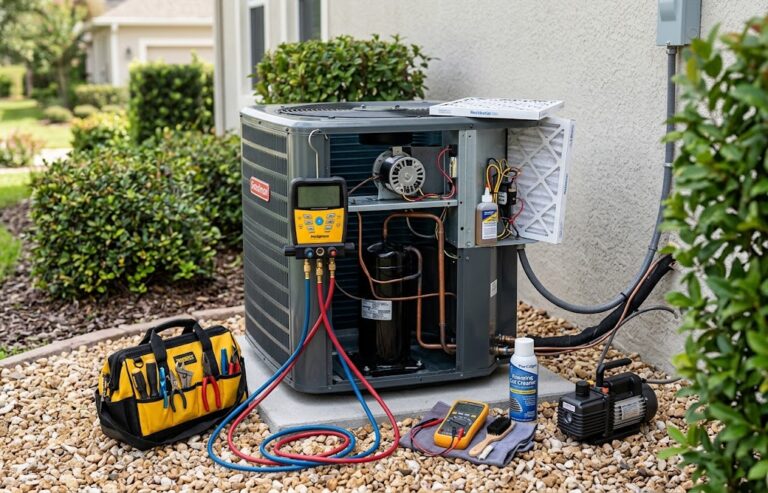 What Is Included in a Professional AC Maintenance Visit?