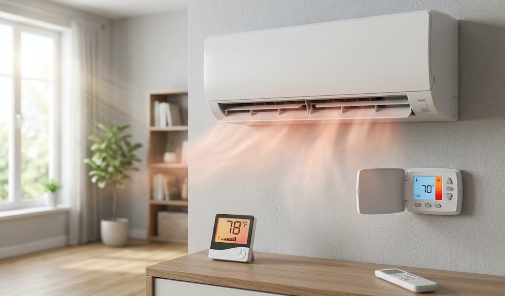 why is my ac blowing warm air