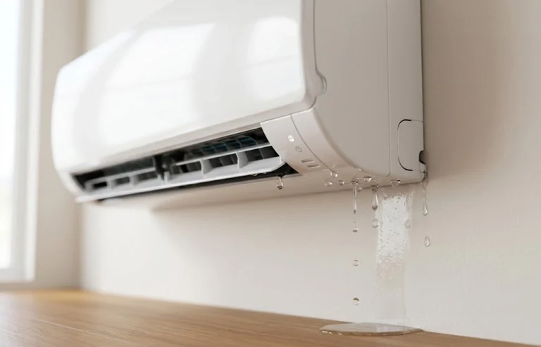 why is my air conditioner leaking water
